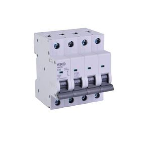 Viko 10Vtb-4C32 Trifaze Nötr Kesmeli 4X32A C Tipi Otomatik Sigorta