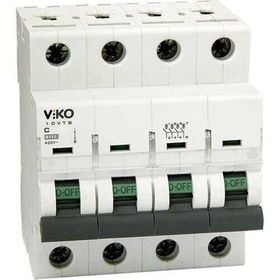 Viko 10VTB-4C50N 4x50A 4.5 kA C Tipi Otomatik Sigorta