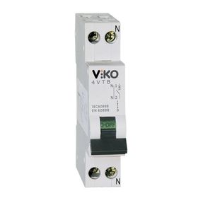Viko 1x2 Amper 4VTB-1B02 W Otomat B Tipi 4.5ka Sigorta