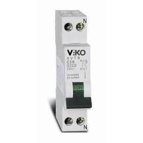 Viko 1x4 Amper 4VTB-1B04 W Otomat B Tipi 4.5ka Sigorta