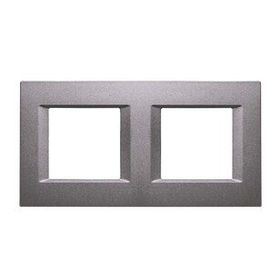 Viko 2x2 m Panasonic Thea Optima Antrasit Çerçeve