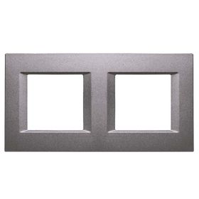 Viko 2x2 m Panasonic Thea Optima Antrasit Çerçeve