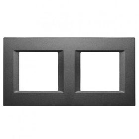 Viko 2x2 m Panasonic Thea Optima Füme Çerçeve