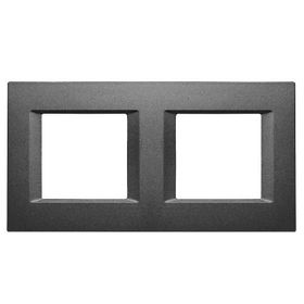 Viko 2x2 m Panasonic Thea Optima Füme Çerçeve