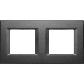 Viko 2x2 m Panasonic Thea Optima Füme Çerçeve