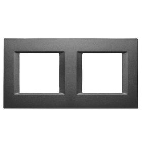 Viko 2x2 m Panasonic Thea Optima Füme Çerçeve