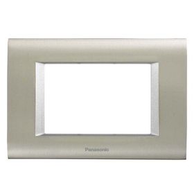 Viko 3 m Panasonic Thea Sistema Inox Matt Metalik Beyaz Çerçeve