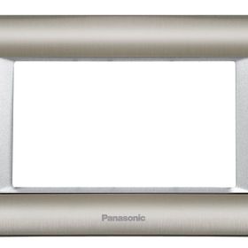Viko 3 m Panasonic Thea Sistema Inox Matt Metalik Beyaz Çerçeve