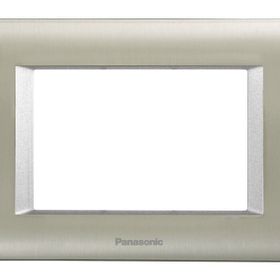 Viko 3 m Panasonic Thea Sistema Inox Matt Metalik Beyaz Çerçeve