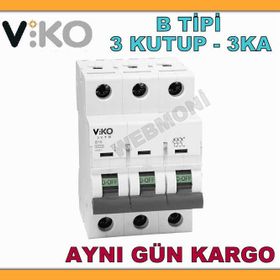 Viko 3VTB 3B40 40 Amper Otomatik Sigorta