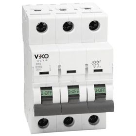 Viko 3VTB-3B50 B50A 3x50A B 3KA Otomatik Sigorta