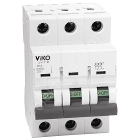 Viko 3VTB-3C10 C Tipi 3 x10 Amper 3KA Otomatik Sigorta