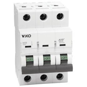 Viko 3VTB-3C100 C100A 3x100A C 3KA Otomatik Sigorta