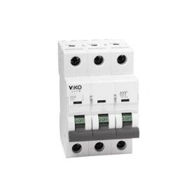 Viko 3VTB-3C50 C Tipi 3x50A Otomatik Sigorta