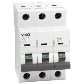 Viko 3VTB-3C50 C Tipi 3x50A Otomatik Sigorta