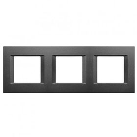 Viko 3x2 m Panasonic Thea Optima Füme Çerçeve