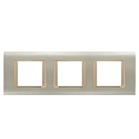Viko 3x2 m Panasonic Thea Sistema Inox Matt Dore Çerçeve