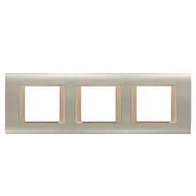 Viko 3x2 m Panasonic Thea Sistema Inox Matt Dore Çerçeve