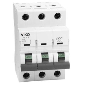 Viko 3x50A B Tipi 3kA Trifaze Otomatik Sigorta