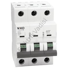 Viko 3x63 Amper 3KA C Serisi Otomatik Sigorta
