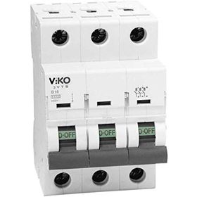 Viko 3x6A 3KA Otomatik Sigorta