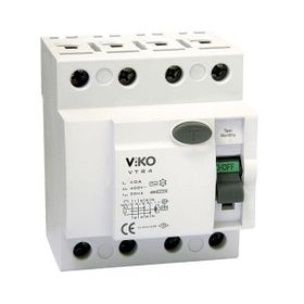 Viko 3x80 30 mA Kaçak Akım Koruma Rölesi