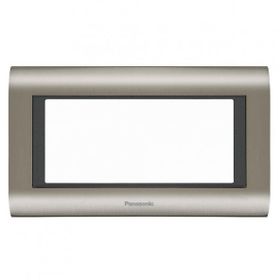 Viko 4 m Panasonic Thea Sistema Inox Füme Çerçeve