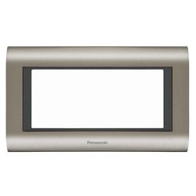 Viko 4 m Panasonic Thea Sistema Inox Füme Çerçeve