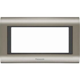 Viko 4 m Panasonic Thea Sistema Inox Füme Çerçeve