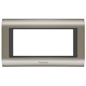 Viko 4 m Panasonic Thea Sistema Inox Füme Çerçeve
