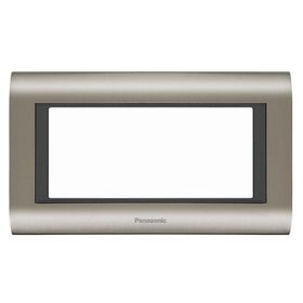 Viko 4 m Panasonic Thea Sistema Inox Füme Çerçeve