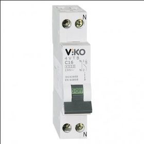 Viko 4VTB-1C06 1X6A 4,5kA C Tipi Otomatik Sigorta