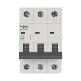 Viko 4VTB-3B20 3x20 A 4.5 KA Trifaze B Tipi Otomatik Sigorta