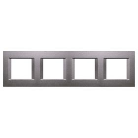 Viko 4x2 m Panasonic Thea Optima Antrasit Çerçeve