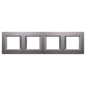Viko 4x2 m Panasonic Thea Optima Antrasit Çerçeve