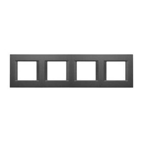 Viko 4x2 m Panasonic Thea Optima Füme Çerçeve