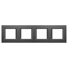 Viko 4x2 m Panasonic Thea Optima Füme Çerçeve
