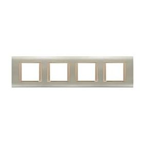 Viko 4x2 m Panasonic Thea Sistema Inox Matt Dore Çerçeve