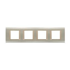 Viko 4x2 m Panasonic Thea Sistema Inox Matt Dore Çerçeve