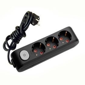 Viko 5 Metre Multilet Siyah Üçlü Priz