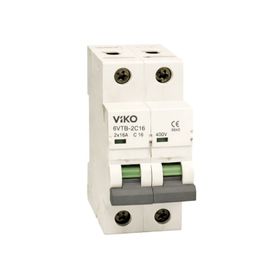 Viko 6VTB-2C16 2X16A 6 kA C Tipi Otomatik Sigorta