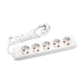 Viko 90113203 Multi-Led Beyaz Topraklı Kablolu Çocuk Korumalı 3 mt İkili Grup Priz
