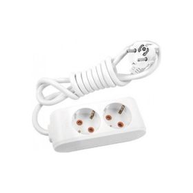 Viko 90113301 Multi-Led Beyaz Topraklı Kablolu Çocuk Korumalı 1 mt Üçlü Grup Priz