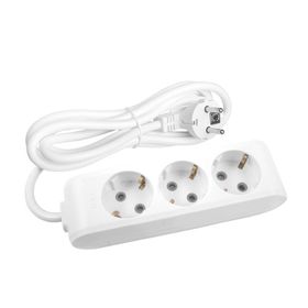 Viko 90113302 Beyaz 3'lü 2 mt Multilet Priz