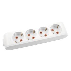 Viko 90113400 Multi-Let Topraklı Klemens 4'lü Grup Priz