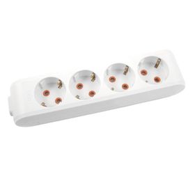 Viko 90113400 Multi-Let Topraklı Klemens 4'lü Grup Priz