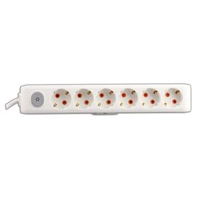 Viko 90117602 Multi-Let Topraklı Anahtarlı 6'lı Grup Priz
