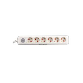 Viko 90117603 Multi-Let Topraklı Anahtarlı 6'lı Grup Priz