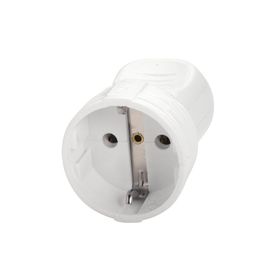 Viko 90301800 Topraklı Beyaz Dişi Fiş