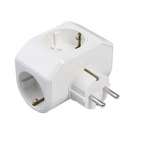 Viko 90303003 3'lü Yonca Plus Beyaz Topraklı Priz